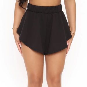 Flare Play Short - Black